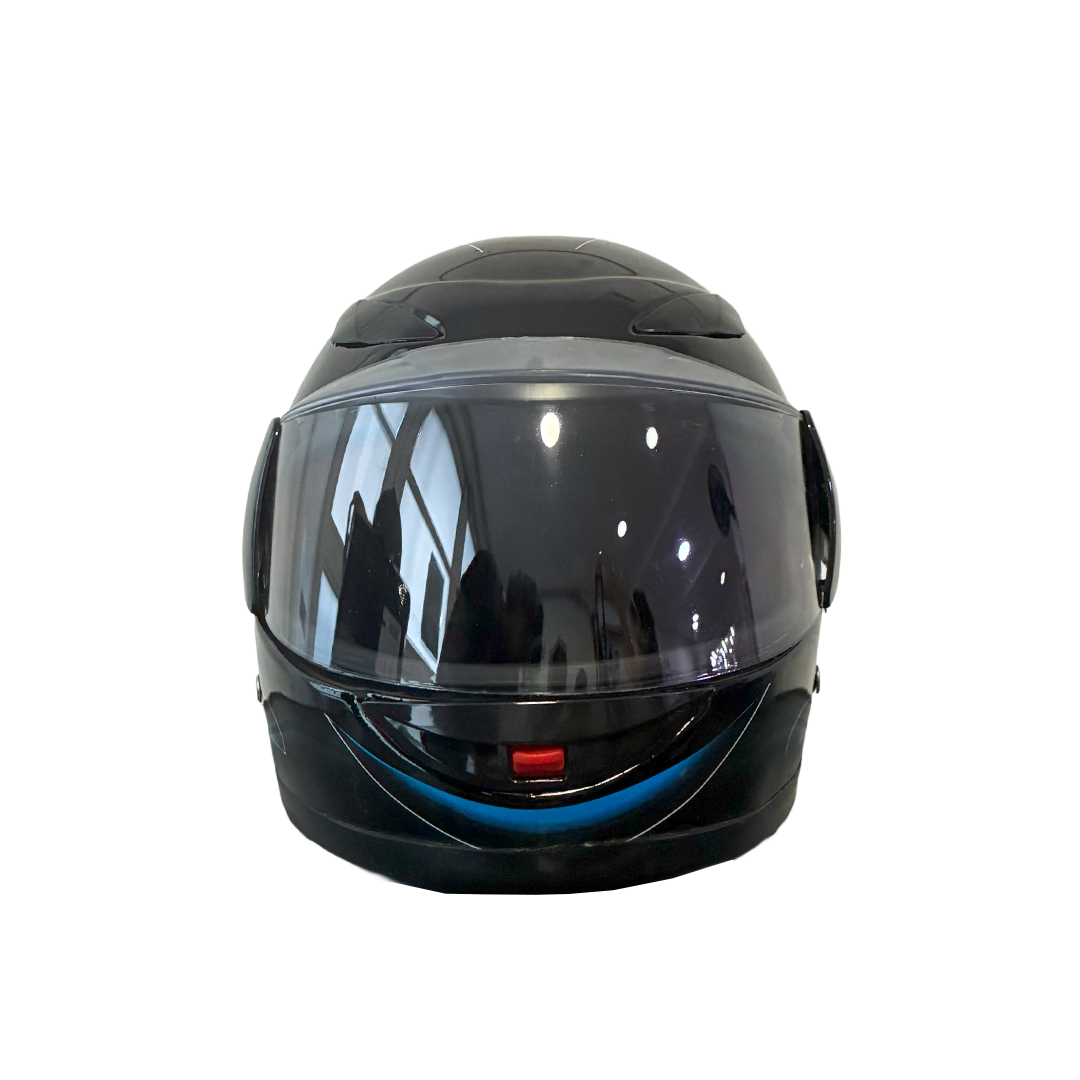 Casco Integral Niño Negro Azul Spider Man Talla Unica - Imagen 3
