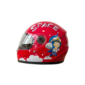 Casco Integral Ni?o Rojo Space Talla Unica