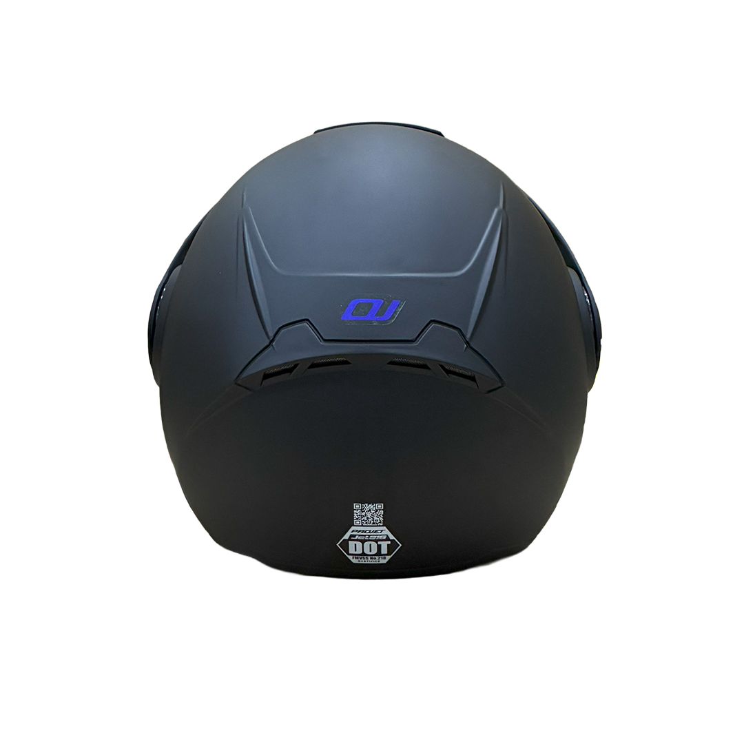 Casco Abierto Jet 916 Negro Solid Azul M - Imagen 2