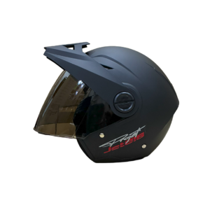 Casco Abierto Jet 916 Negro Solid Rojo M