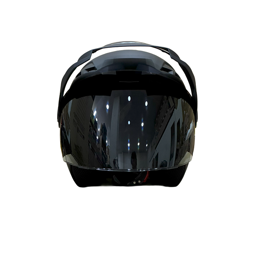 Casco Abierto Jet 916 Negro Solid Azul M - Imagen 3