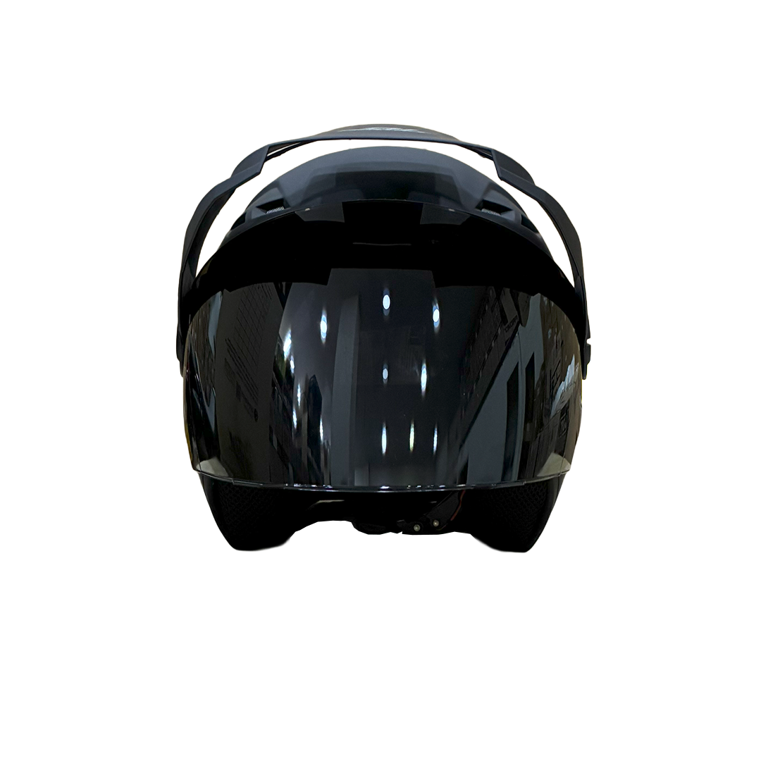 Casco Abierto Jet 916 Negro Solid Mate S - Imagen 3