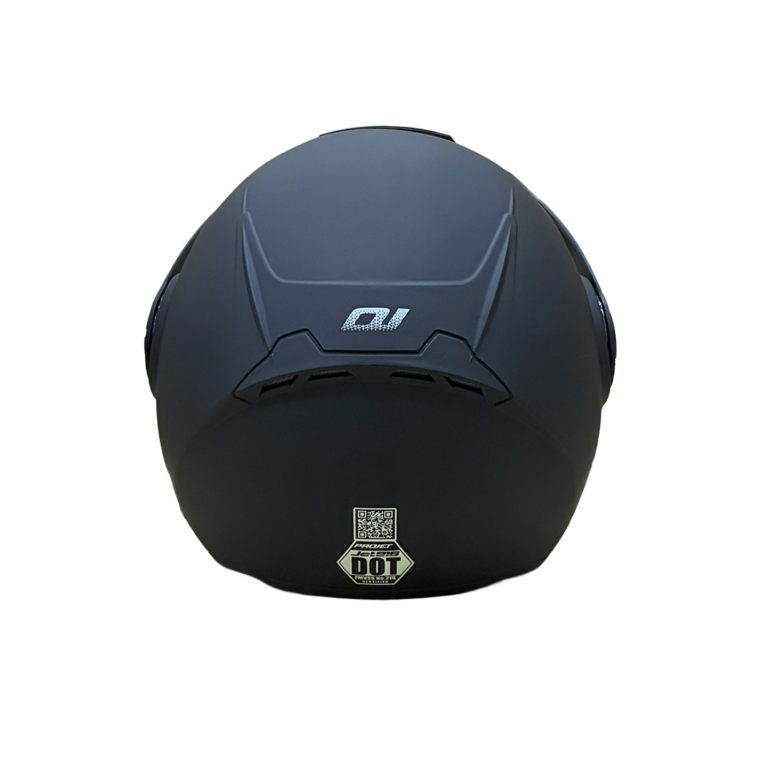 Casco Abierto Jet 916 Negro Solid Mate S - Imagen 2