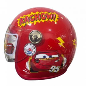 Casco Niño Disney Rojo Rayo Mcqueen L