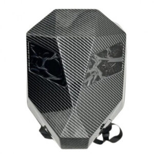 Maleta Rigida Negra Tipo Carbono