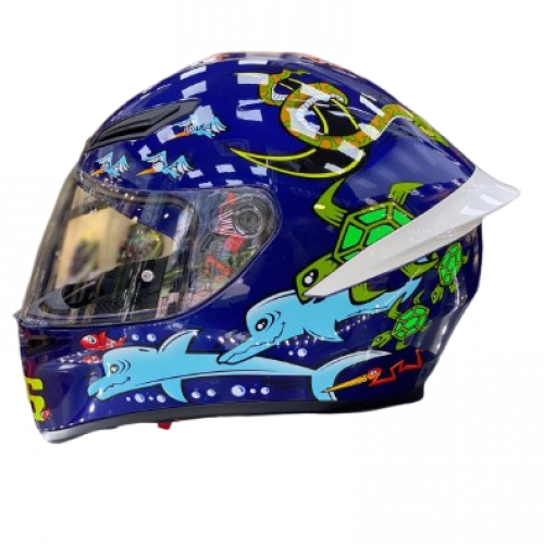 CASCO AGV K1 ZOO Blue 46 Helmet S