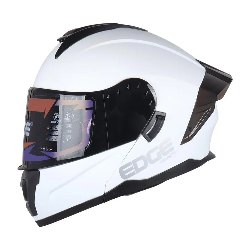 Casco Abatible Casco De Moto Edge Casco Edge Abatible Boston Solid