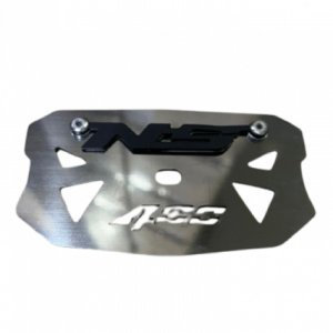 Tapa Guardabarro Trasero Cromo (NS 400Z) 3D Negro