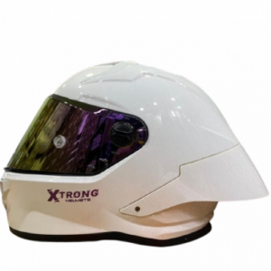 Casco Integral xtrong 352R1 Cristal Brillo Visor Morado S
