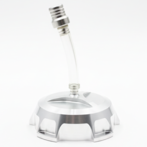 Tapa Para Tanque De Combustible Plateado