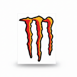 Calcomanias Monters Rojo Pequeños