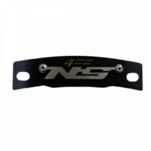 Platina Tanque Negro “Ns 400Z” 3D Cromo