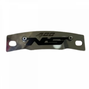 Platina Tanque Cromo “Ns 400Z” 3D Negro