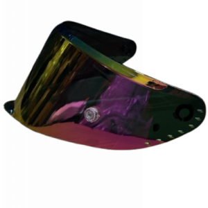 Visor MM-909 Traslucido Dorado Fucsia