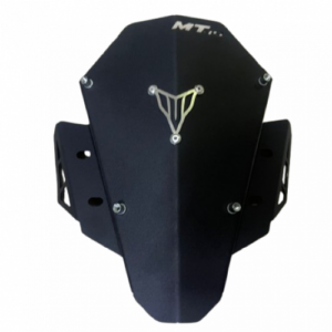 Cupula Negro “MT - 15” 3D Gris Y logo