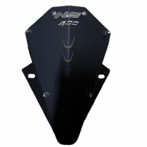 Cúpula Negro “Ns 400Z” 3D Cromo Aleta Gra