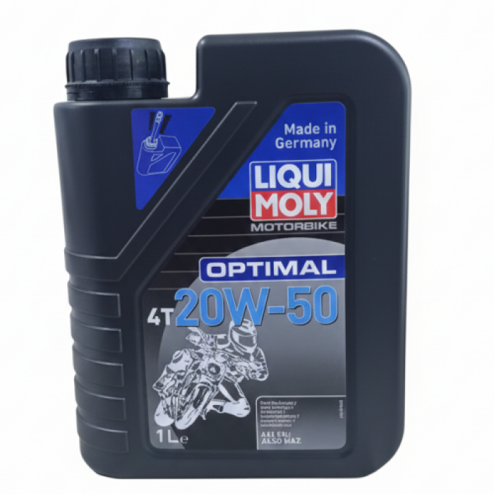 ACEITE LIQUI MOLY OPTIMAL 4T 20W50 MINERAL 1 LT