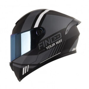 CASCO INTEGRAL X-ONE X-500GT EVO BARDOK NEGRO GRIS VISOR IRIDIUM XL