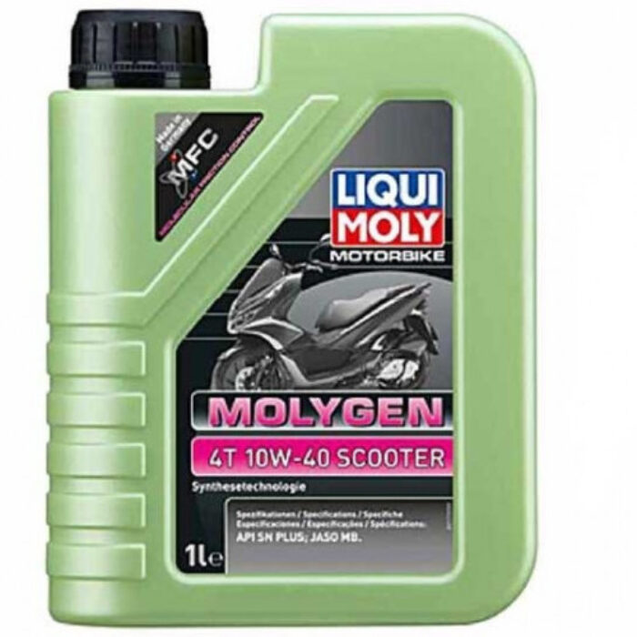 ACEITE LIQUI MOLY SCOOTER MOLYGEN 4T 10W40 1 LT