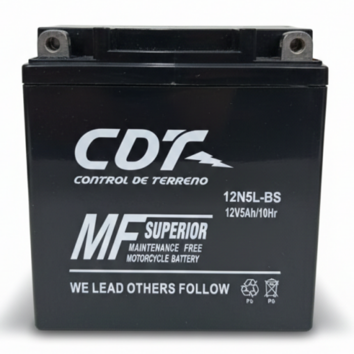 BATERIA SECA CDT 12N5L CRIPTON