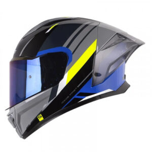 CASCO INTEGRAL SHAFT 596 SP OUTSID GRIS NEGRO VISOR IRIDIUM XL