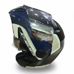 CASCO ABATIBLE ICH 3110 XPACER NEGRO ARENA MATE VISOR SILVER L