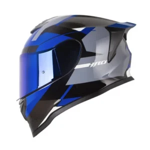 CASCO INTEGRAL HRO 506 SP PROVERX GRIS BLANCO VISOR IRIDIUM M