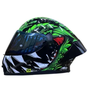 CASCO INTEGRAL SHAFT 526SP EVO ULTIMATE LI VERDE VERDE NEON VISOR IRIDIUM XL