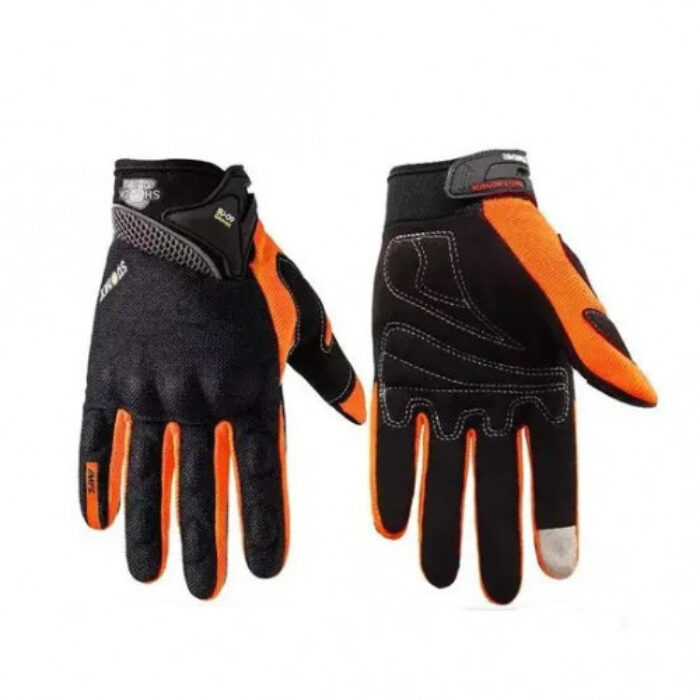 GUANTES SUOMY SU-09 NEGRO NARANJA S
