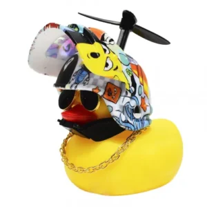 ACOMPAÑANTE VIAJERO PATO AMARILLO (CASCO ABATIBLE MOTIVOS)