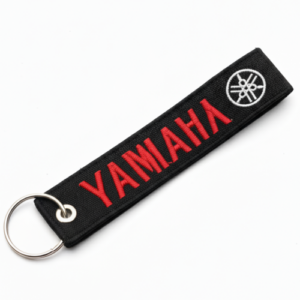 LLAVERO YAMAHA NEGRO ROJO
