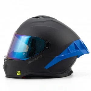 CASCO INTEGRAL SHAFT 598 GTR SOLID NEGRO GRIS VISOR IRIDIUM M