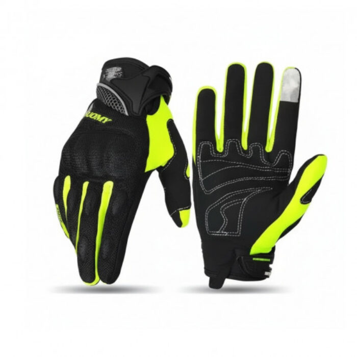 GUANTES SUOMY SU-09 NEGRO AMARILLO S