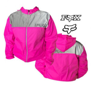 Chaqueta Fox Cortavientos Fucsia Gris Xl