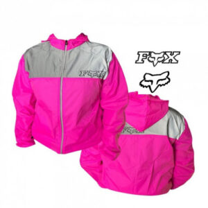 Chaqueta Fox Cortavientos Fucsia Gris L