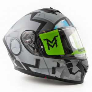 Casco Integral MM 971 DV Gris Negro Visor TR