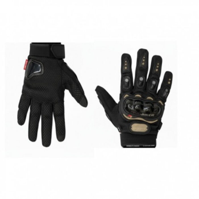 GUANTES BIKER PRO NEGRO    S