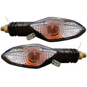 Direccionales Delanteras Izquierda Trasera Derecha Transparente Pulsar 200Ns-Fi-Bsiv -As200-160Ns-150Ns/Revo