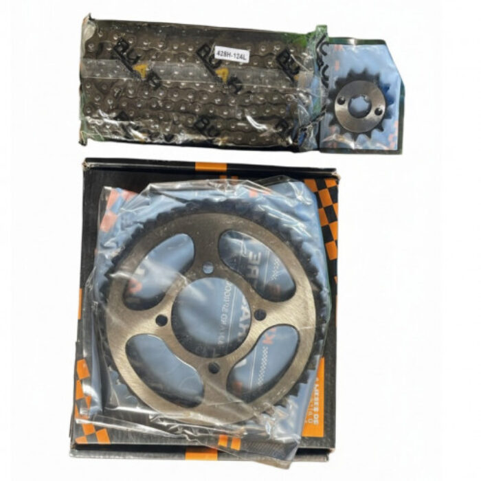 KIT DE ARRASTRE PULSAR 180 BAJAJ 428HX124L 44T+15T RUAH (KITA–100)