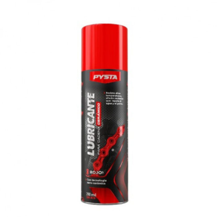 LUBRICADENA PYSTA CERAMICO ROJO 260 ML