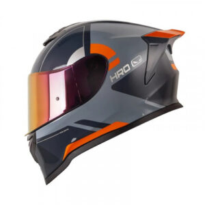 Casco Hro Hro-506 Sp Ogol Gris Oscuro Gris Visor Rojo S (186597)