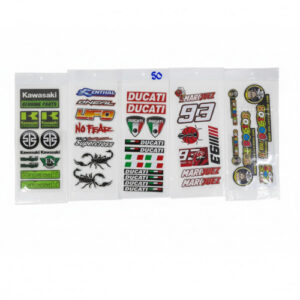 Calcomania Pequeña Surtida 21 X 9 Cm