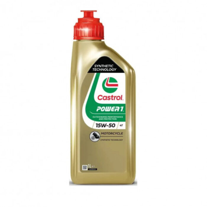 ACEITE CASTROL POWER 1 SEMISINTETICO 4T 15W50 1 LT