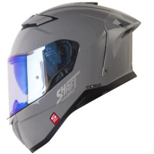 Casco Integral Shaft_Pro 606 Sp Solid Gris Silver Visor Traslucido Xl (177875)