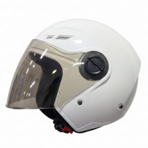 CASCO ABIERTO JET 916R BLANCO SOLID PERLADO M