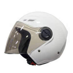 CASCO ABIERTO JET 916R BLANCO SOLID PERLADO L