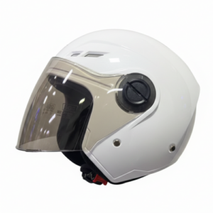 CASCO ABIERTO JET 916R BLANCO SOLID PERLADO XL