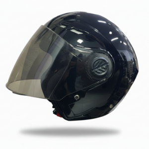 Casco Abierto Jet 916R Negro Brillo L
