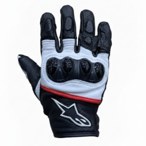 Guantes Alpinestar Velar V2 Negro / Blanco / Rojo S