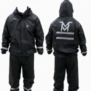 IMPERMEABLE SILICONADO MOTO MELLOS NEGRO M